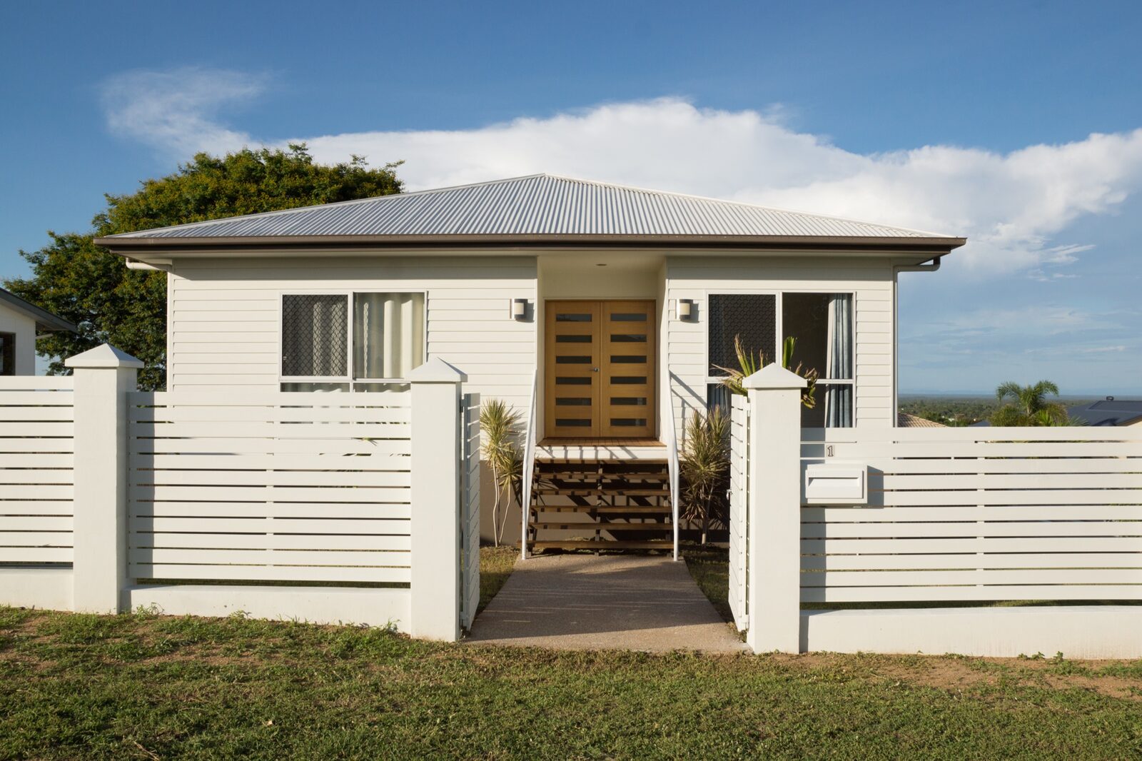 A completed Australian owner-occupier style home